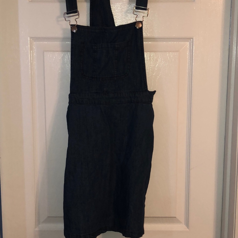 Mini overall dress